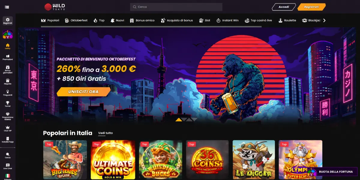 Wild Tokyo Casino